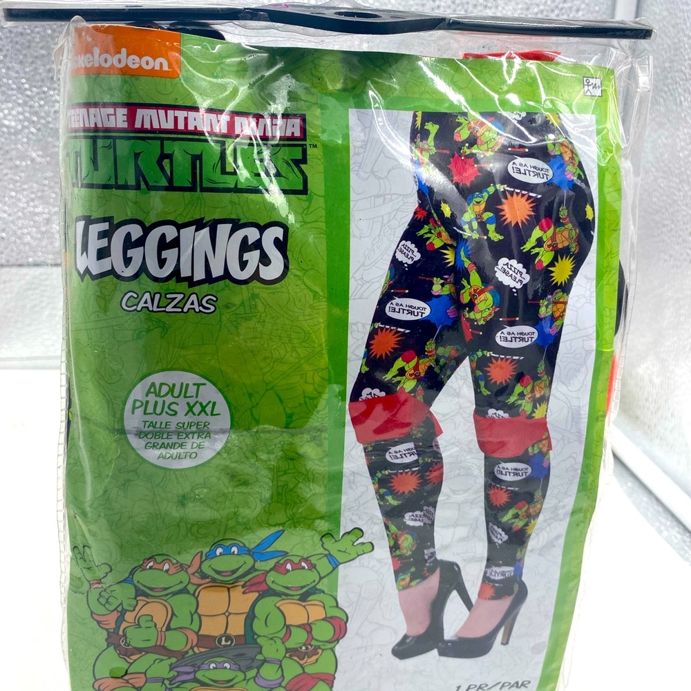 Teenage Mutant Ninja Turtles Leggings Adult XXL New